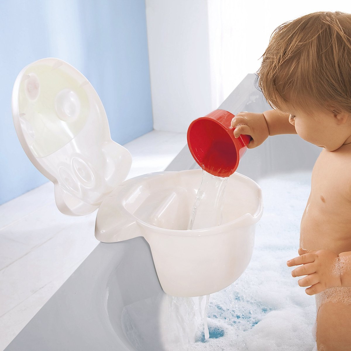 Bac à jouets pour le bain