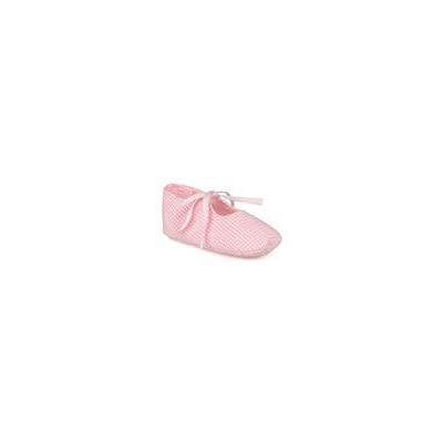 Chaussons roses et blanc pour bébé